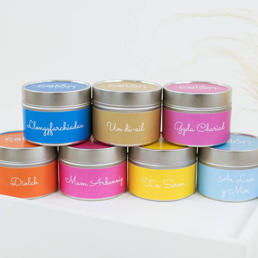 Bilingual candles