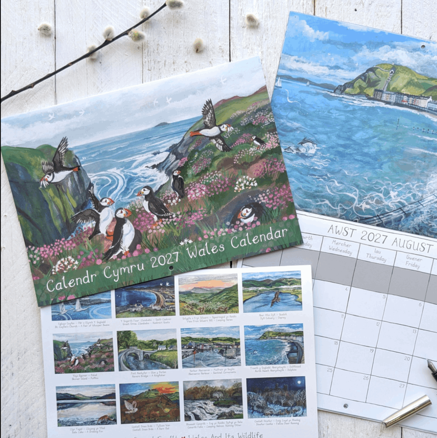 Driftwood Wales calendar 2027