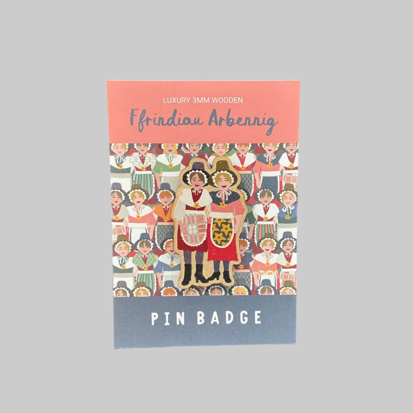 Ffrindiau arbennig pin badge