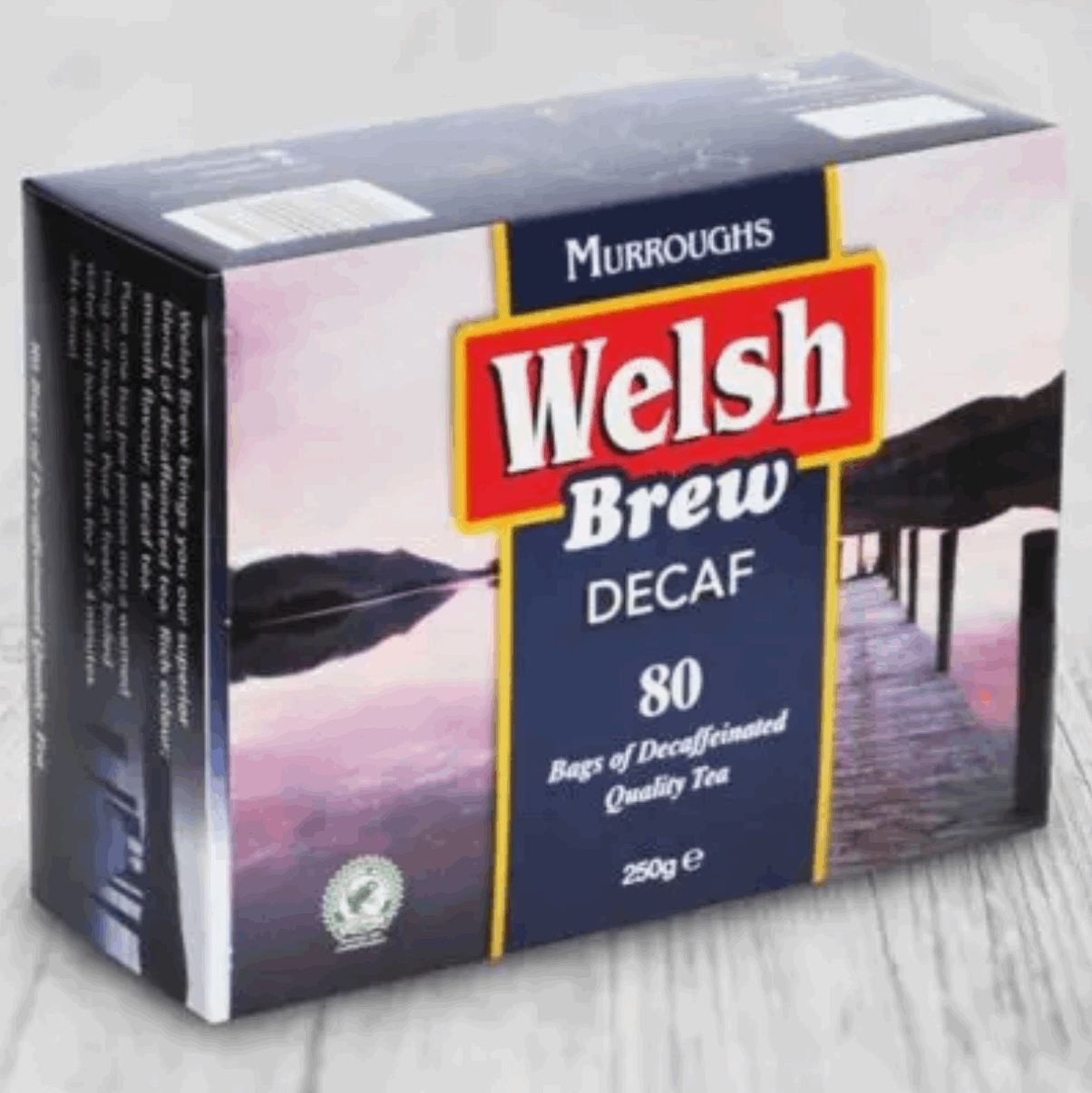 Welsh brew decaffeinated tea bags