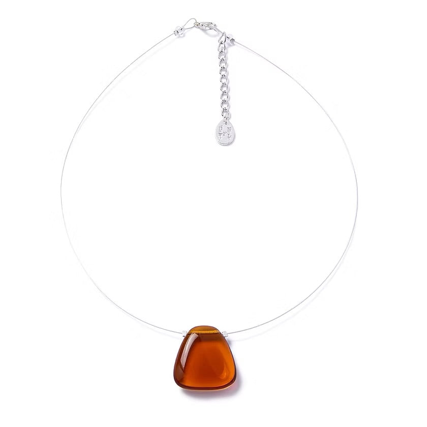 Amber Glass pendant