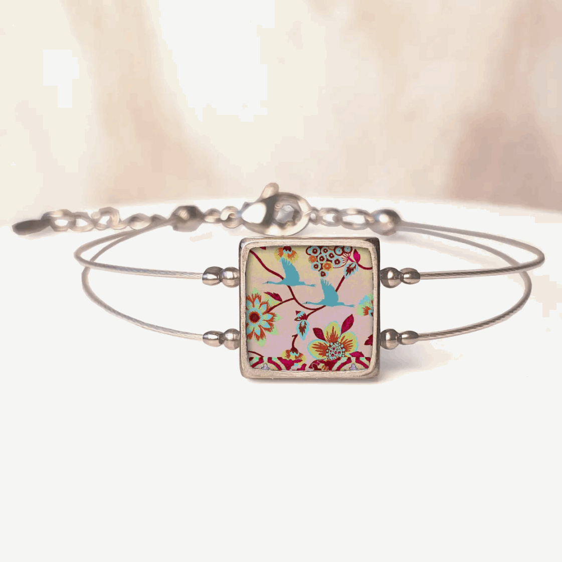 Crane bracelet