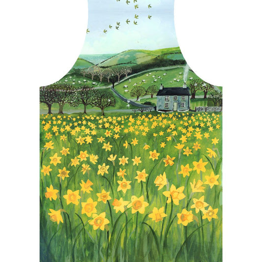 Daffodil apron