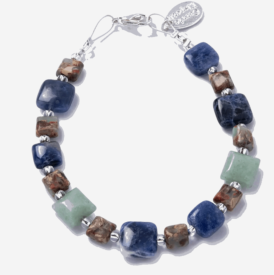 Geo gemstone bracelet