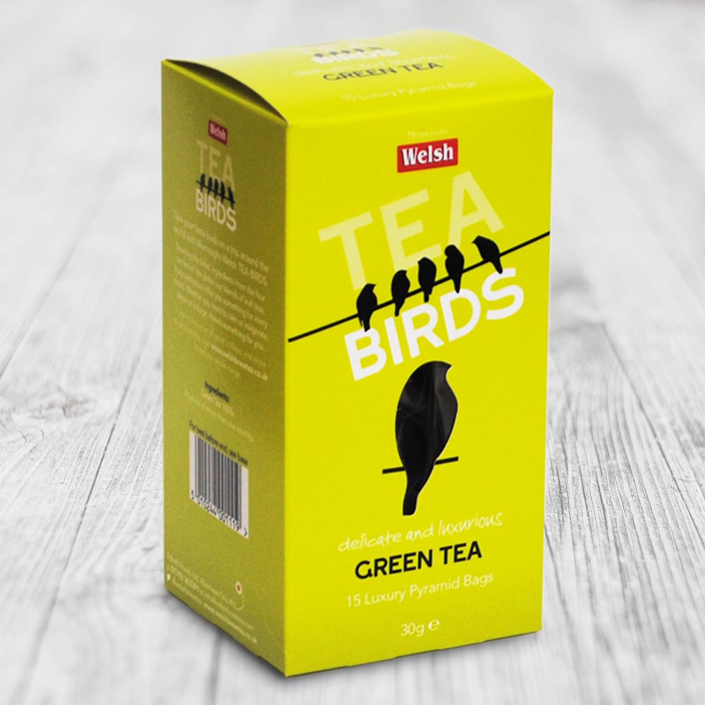 Green tea bags 