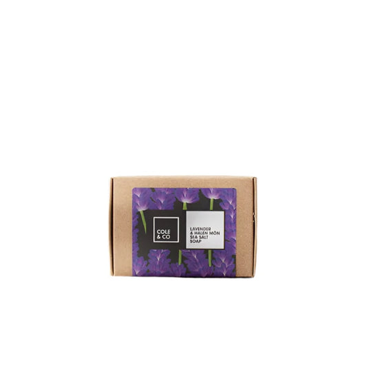 Lavender and Halen Môn soap