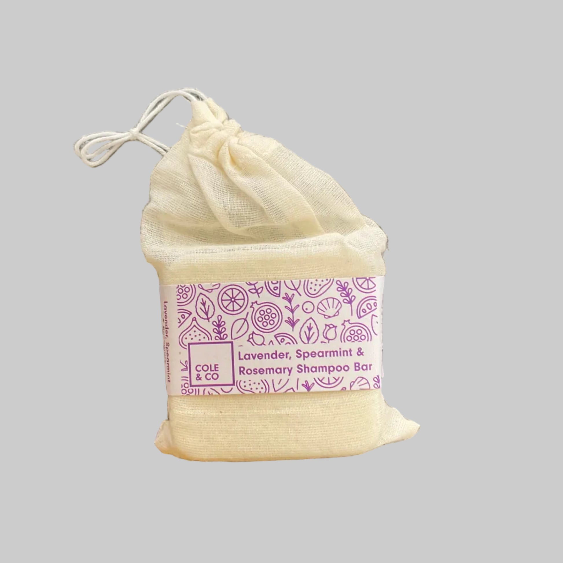 Lavender, spearmint and rosemary shampoo bar 