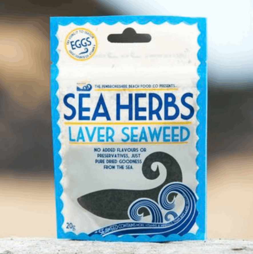 Laver sea herb pouch