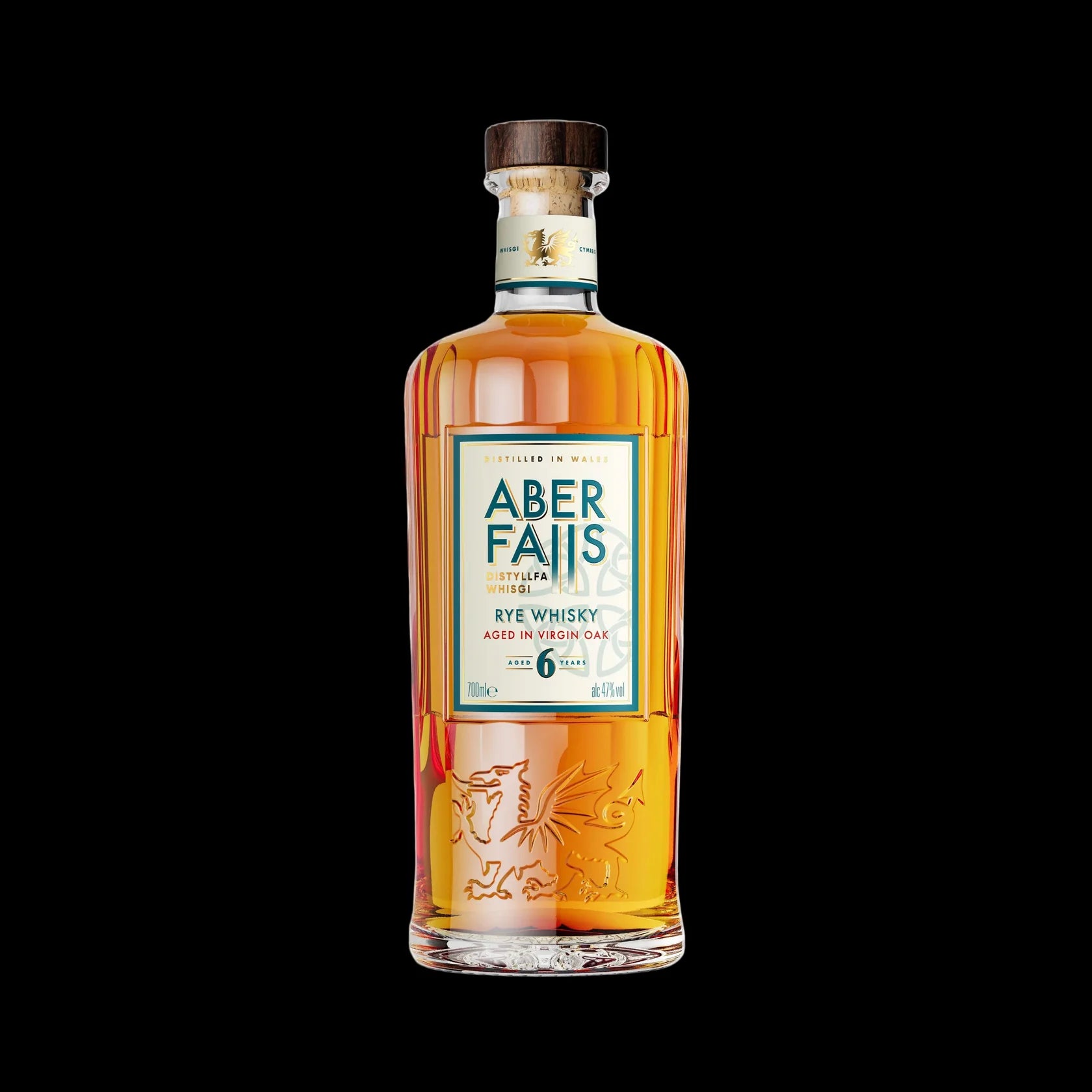 Limited edition Aber falls 6 year old rye whisky