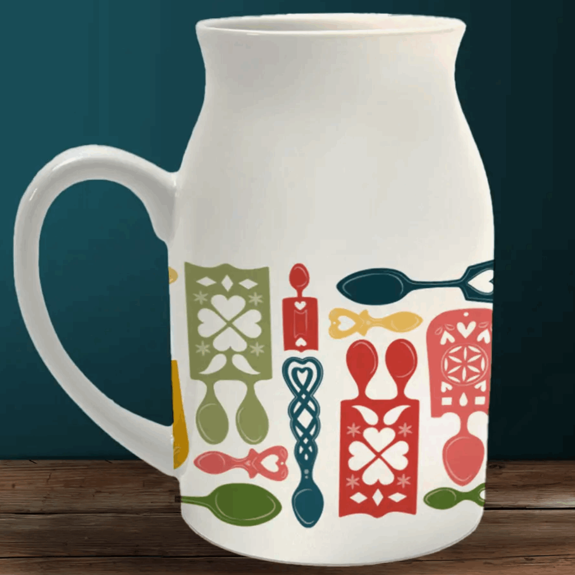 Lovespoon jug