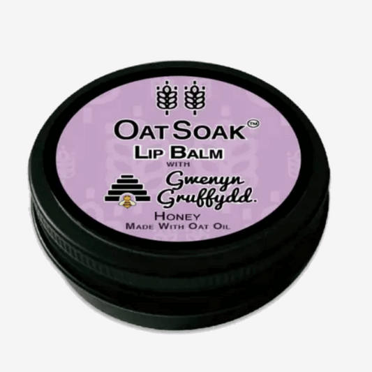 Oak soak lip balm with Gwenyn Gruffydd Welsh honey