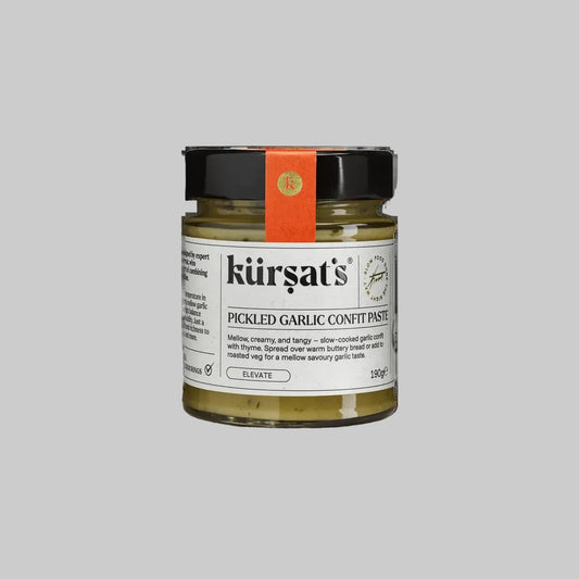 Pickled garlic confit paste