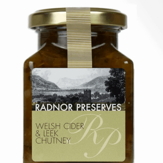Radnor preserves Welsh cider and leek chutney