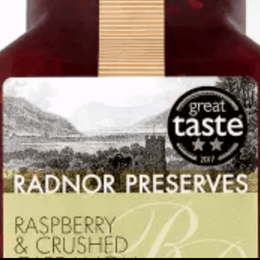 Raspberry and crushed cardamon preserve