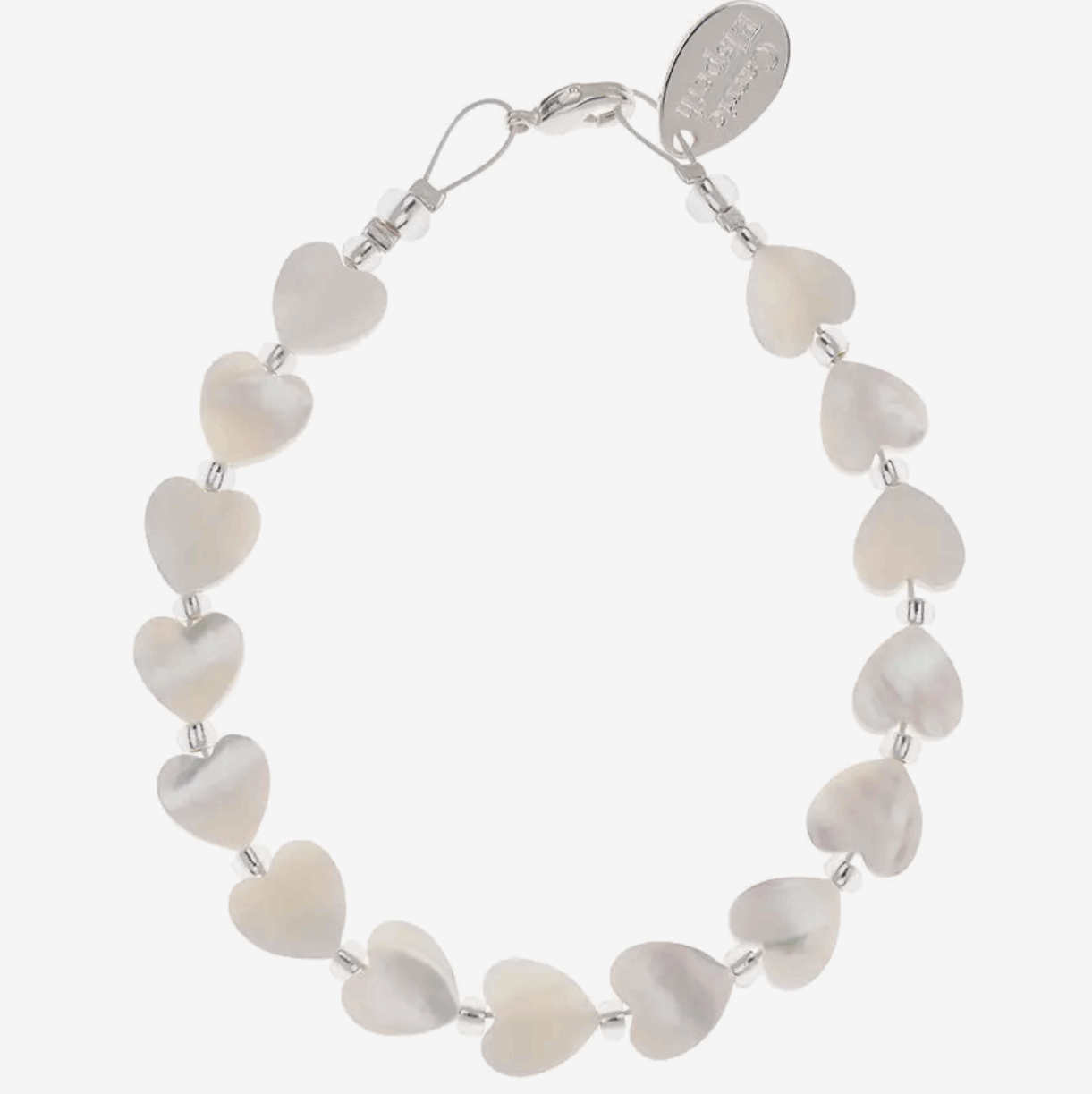 Shell heart bracelet