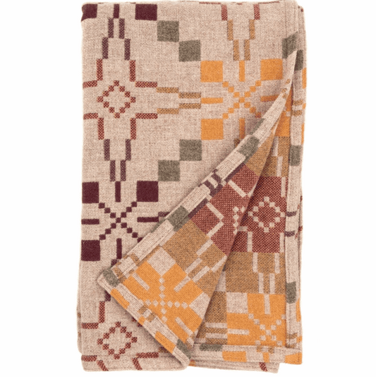 Vintage star clay throw