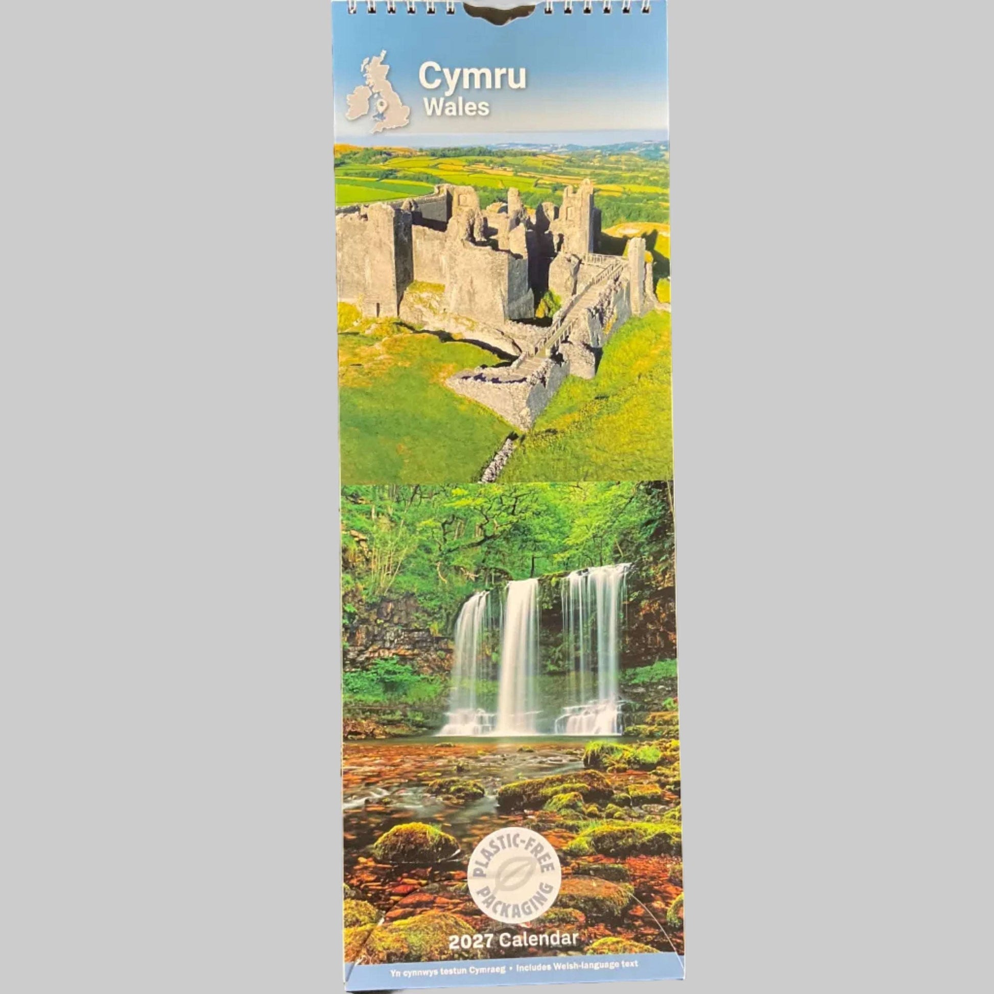 Wales slim calendar