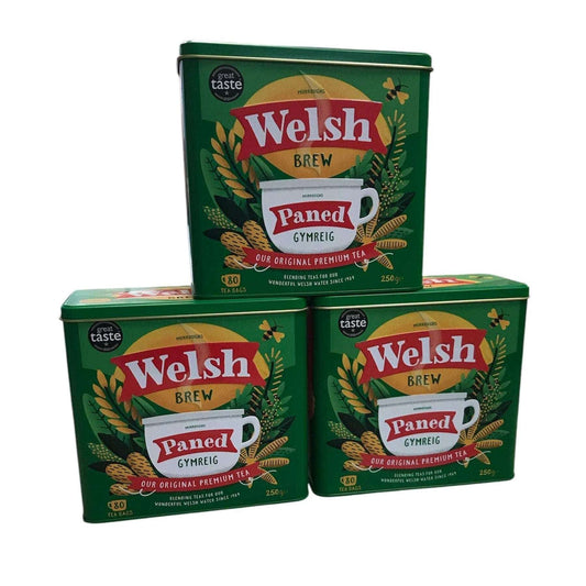 Welsh brew tea caddy