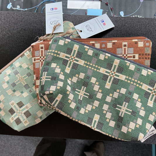 Welsh tapestry wash bag 