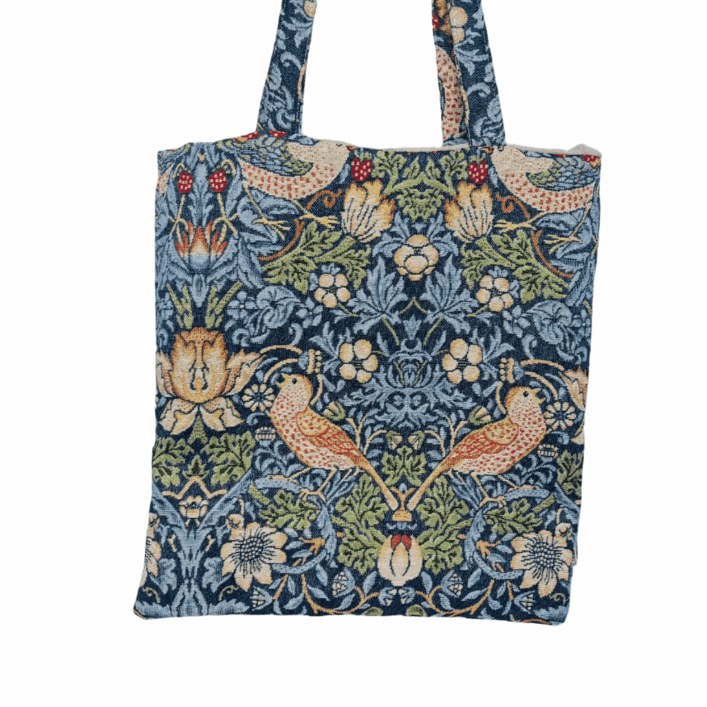 William Morris tapestry style tote bag