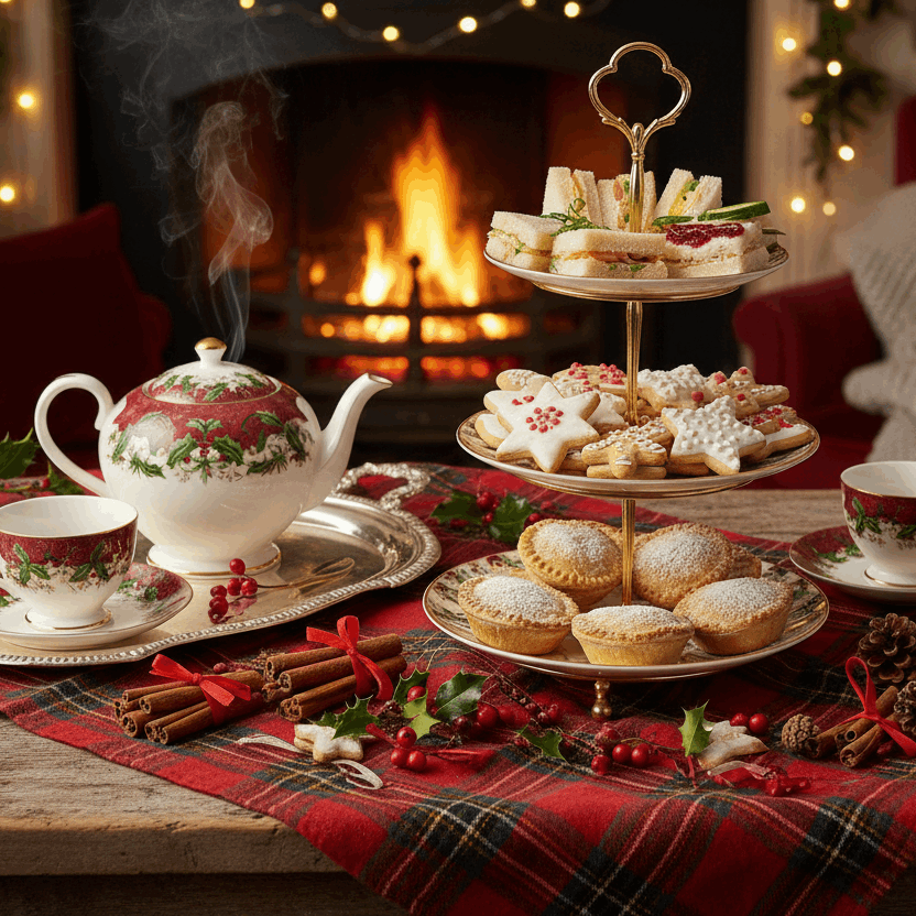 Festive afternoon tea