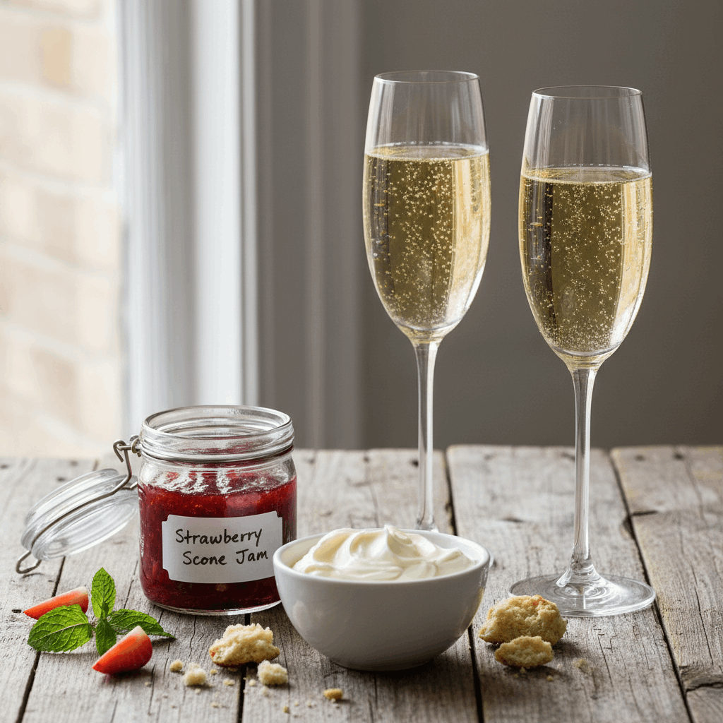 Sparkling Afternoon tea for two